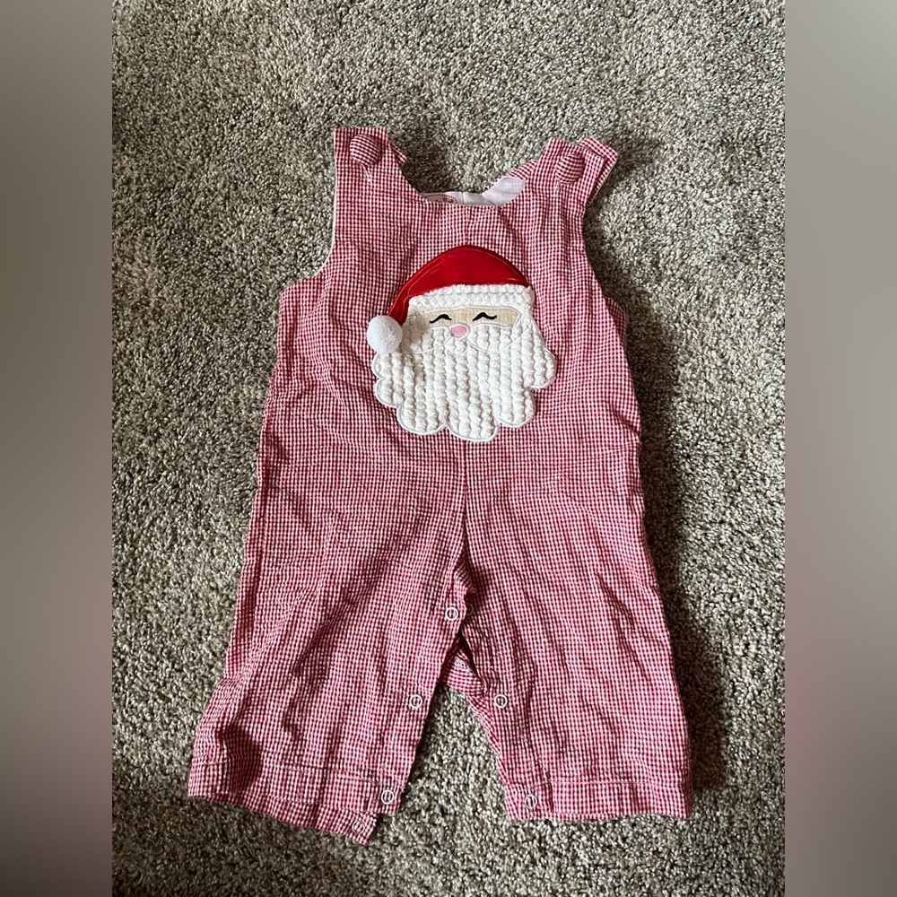 Mud Pie Santa one piece
